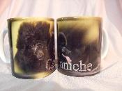 TASSE/MUG -  Chien CANICHE NOIR Coupe Expo