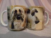 TASSE/MUG -  Chien LEVRIER AFGHAN SABLE