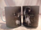 TASSE/MUG -  Chien COCKER ANGLAIS BLEU