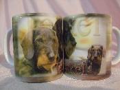 TASSE/MUG -  Chien TECKEL POIL DUR