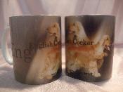 TASSE/MUG -  Chien COCKER ANGLAIS ROUGE