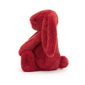 PELUCHE BASHFUL CRANBERRY  BUNNY - Lapin Rouge cerise  de 18 cm