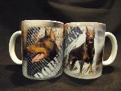 TASSE/MUG -  Chien DOBERMAN