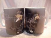 TASSE/MUG -  Chien COCKER ANGLAIS NOIR ET FEU